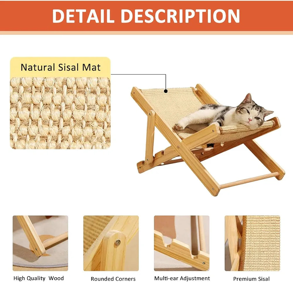 Best seller 4-In-1 Cat scratcher sisal chair