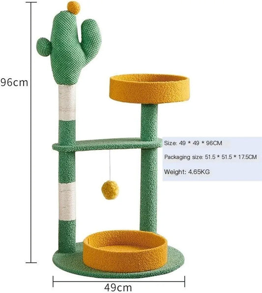 climbing cat tree ( suitable for small to medium cats)