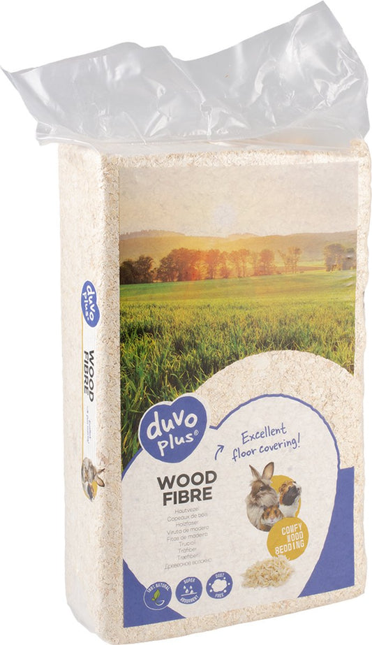 Duvo Plus Wood Fibre For Rodents 1Kg