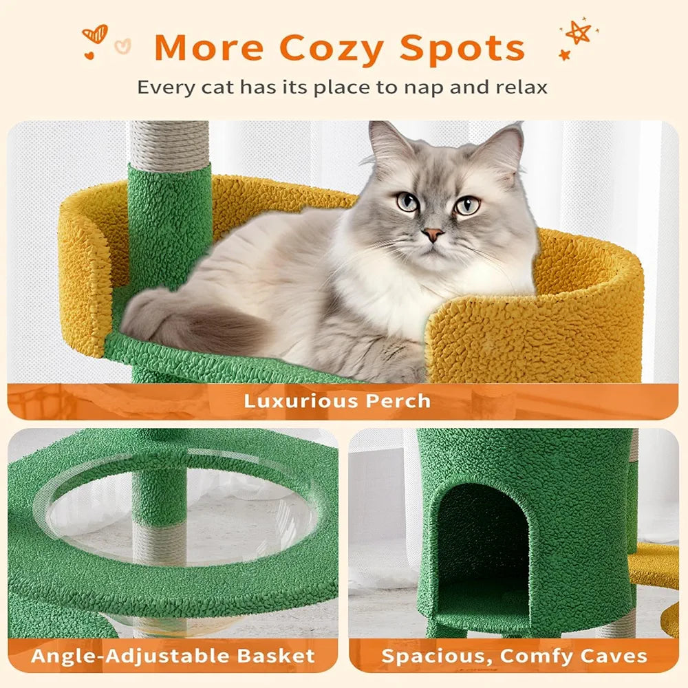 Exclusive Cat Tree Tower - indoor Activity Center