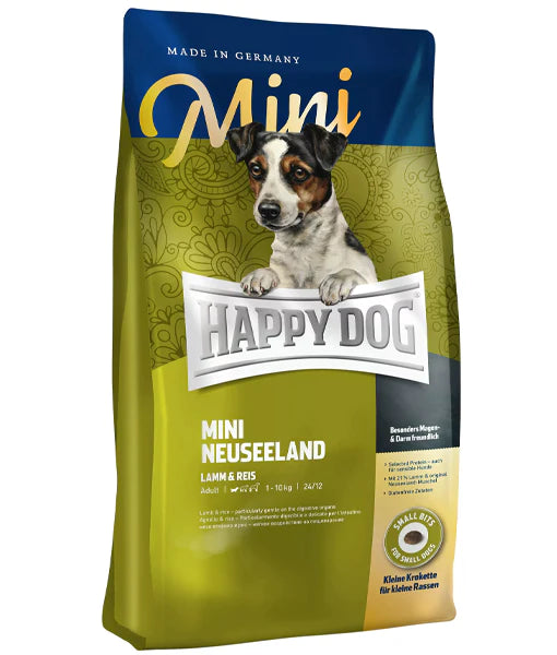 Happy Dog Mini Neuseeland Lamm & Reis 4 kg