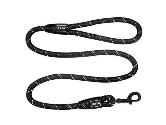 Doco Reflective Rope dog leash w/ Stylish Loop Handle