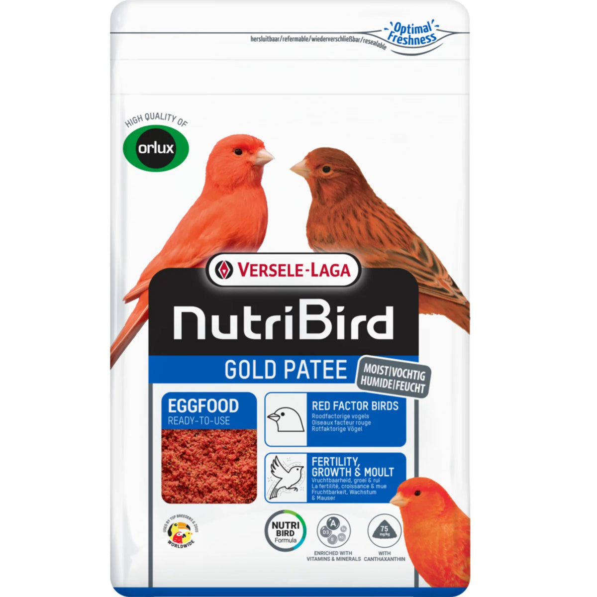 NutriBird | Gold Patee | red-faced birds 1kg