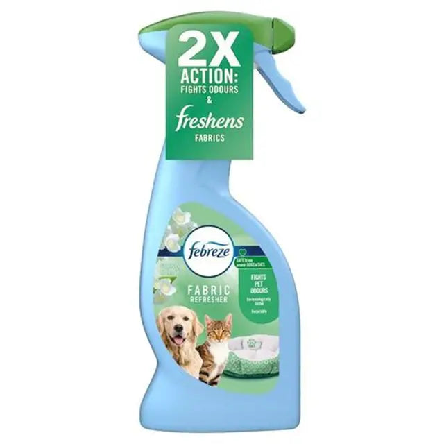 FEBREZE FABRIC REFRESHER SPRAY PET ODOUR ELIMINATOR FRESH SCENT 375ML