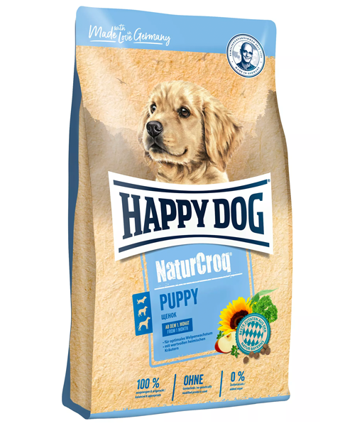 Chiot chien heureux 15 kg