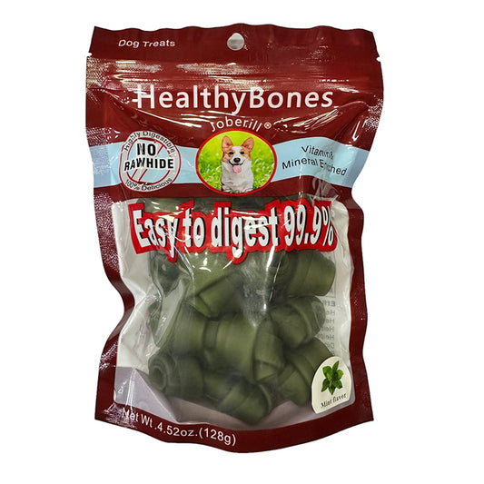 Healthy Bones  Dog Treat With Mint 128g