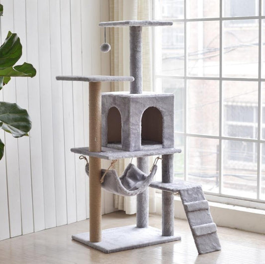 Luxury Cat climbing tree