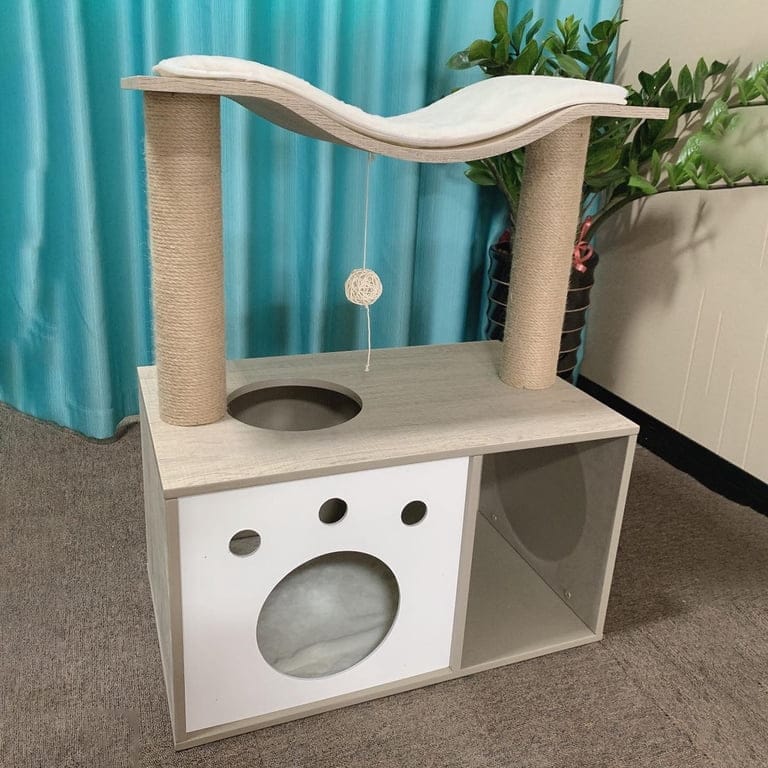 High quality  luxury cat box multiple use