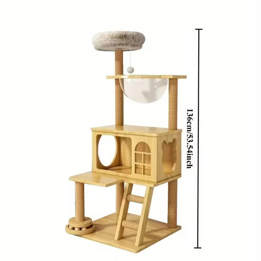 Luxury cat tree house