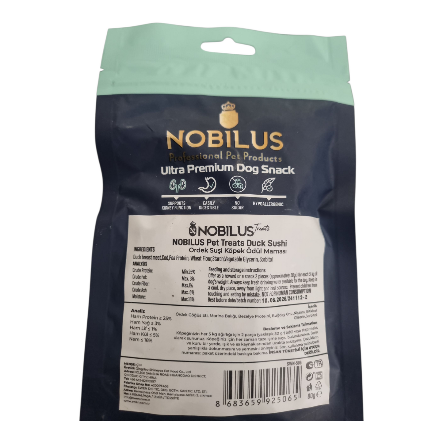 Nobilus duck suchi 100g