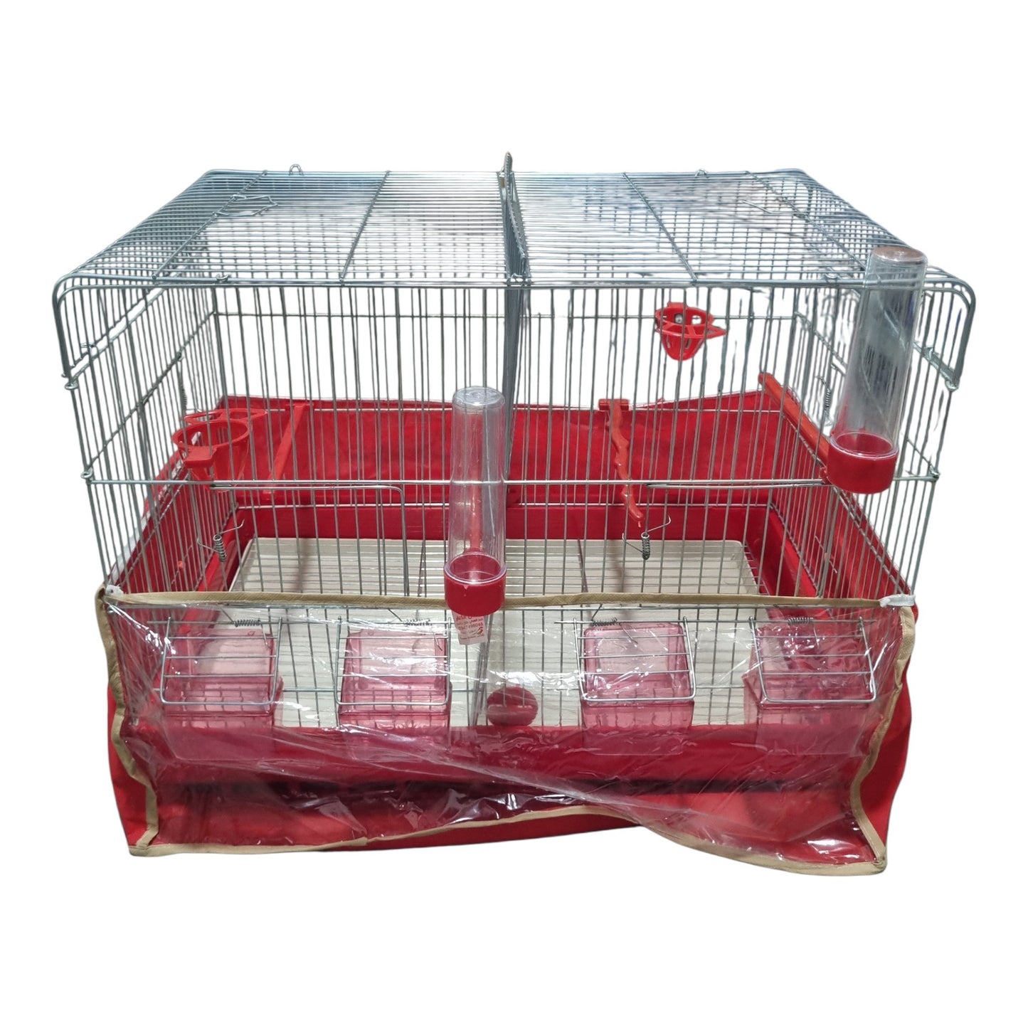 Deluxe Spacious Bird Cage – Complete Set with Accessories