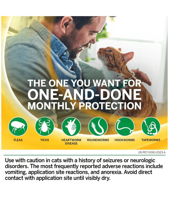 Nexgard Combo Spot On For Cats 2.5-7.5 kg (Sold per 1 pip)