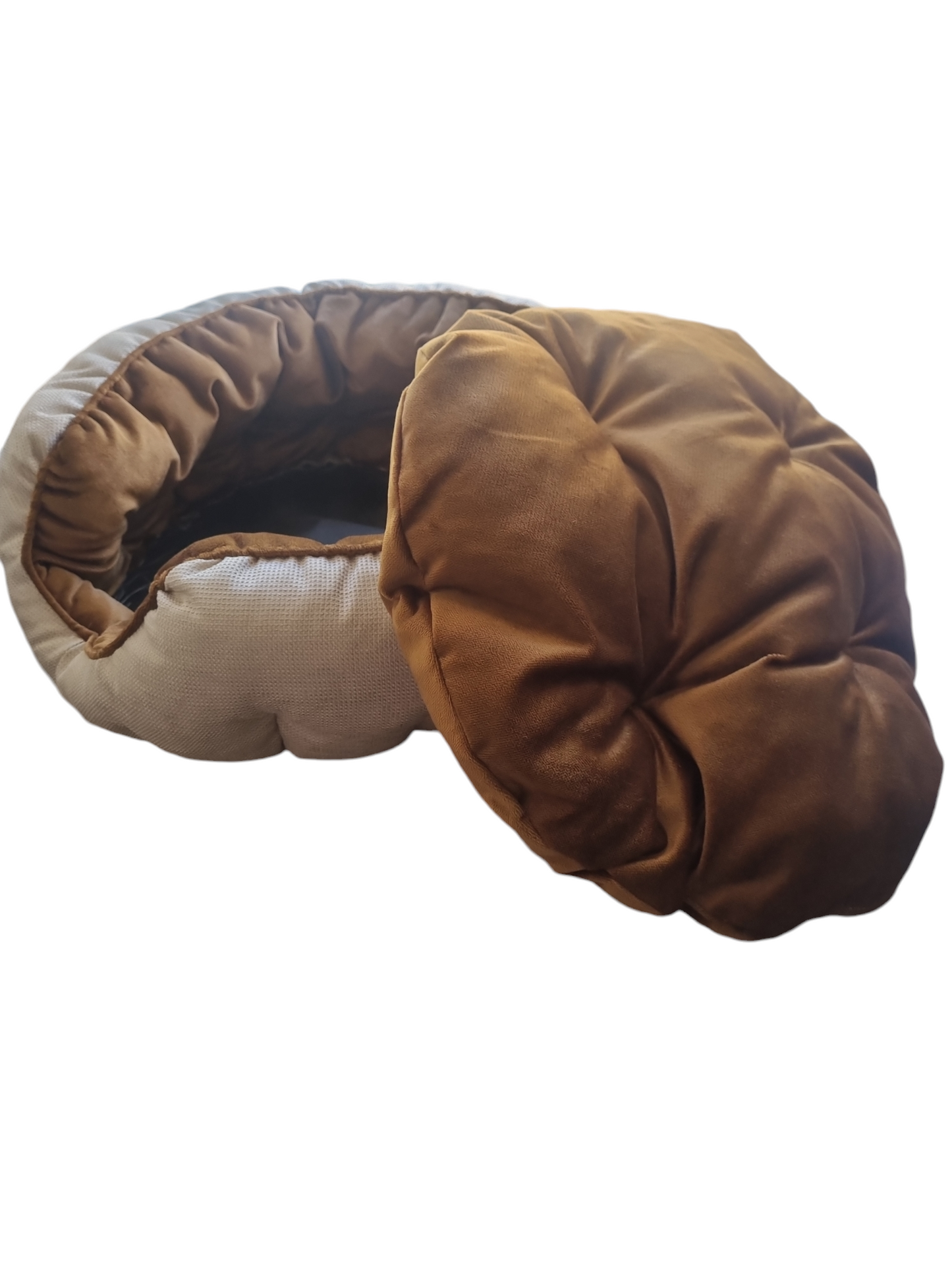 Pet luxury bed with removable pillow