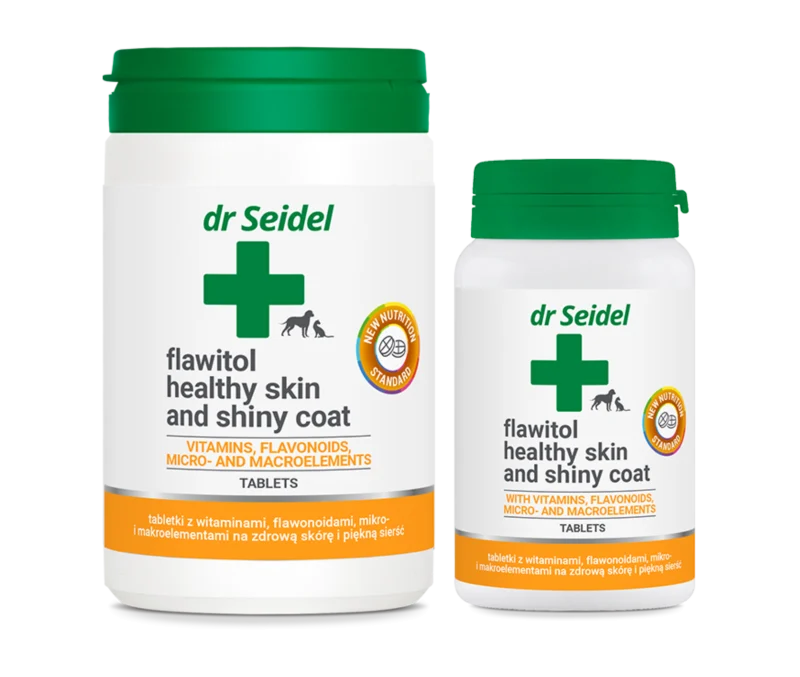 Flawitol for healthy skin and shiny coat for dogs 60 tablets