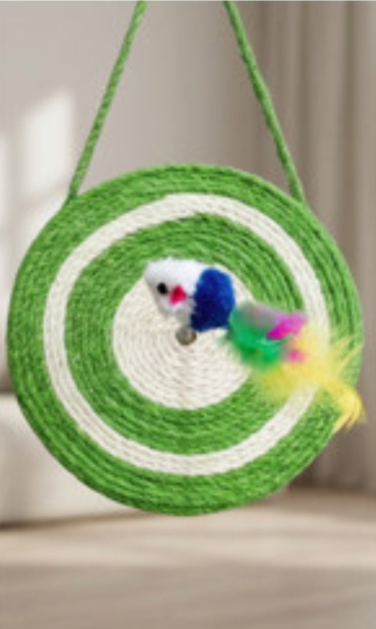 Hanging Cat Scratcher Toy