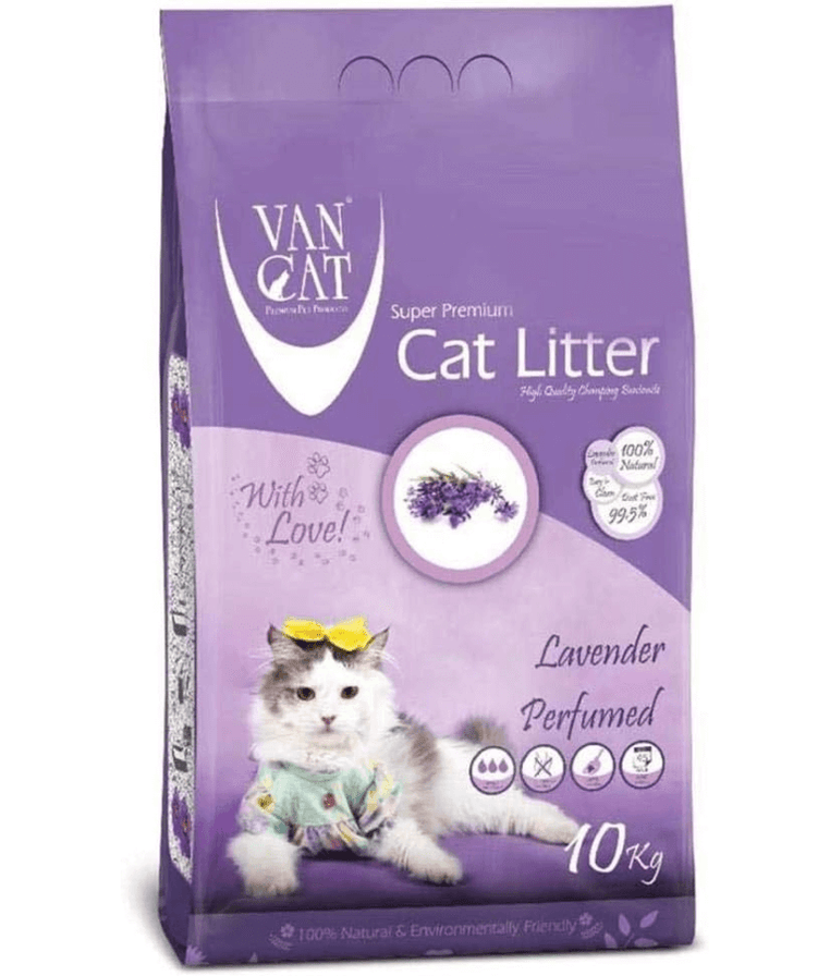 VanCat  Clumping Cat Litter, High Odor Control 10kg