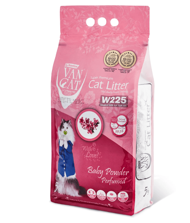 VanCat  Clumping Cat Litter, High Odor Control 10kg