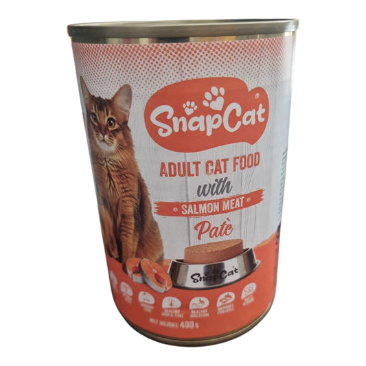 adult cat food with salmon meat 400g