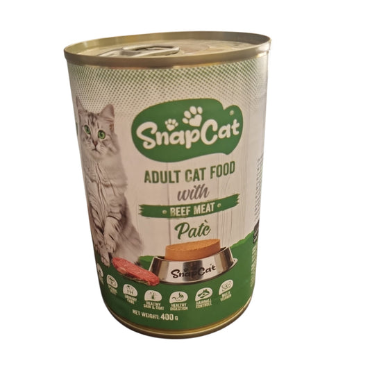 adult cat pate with beef 400g