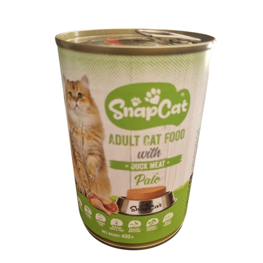 adult cat pate with duck meat 400g