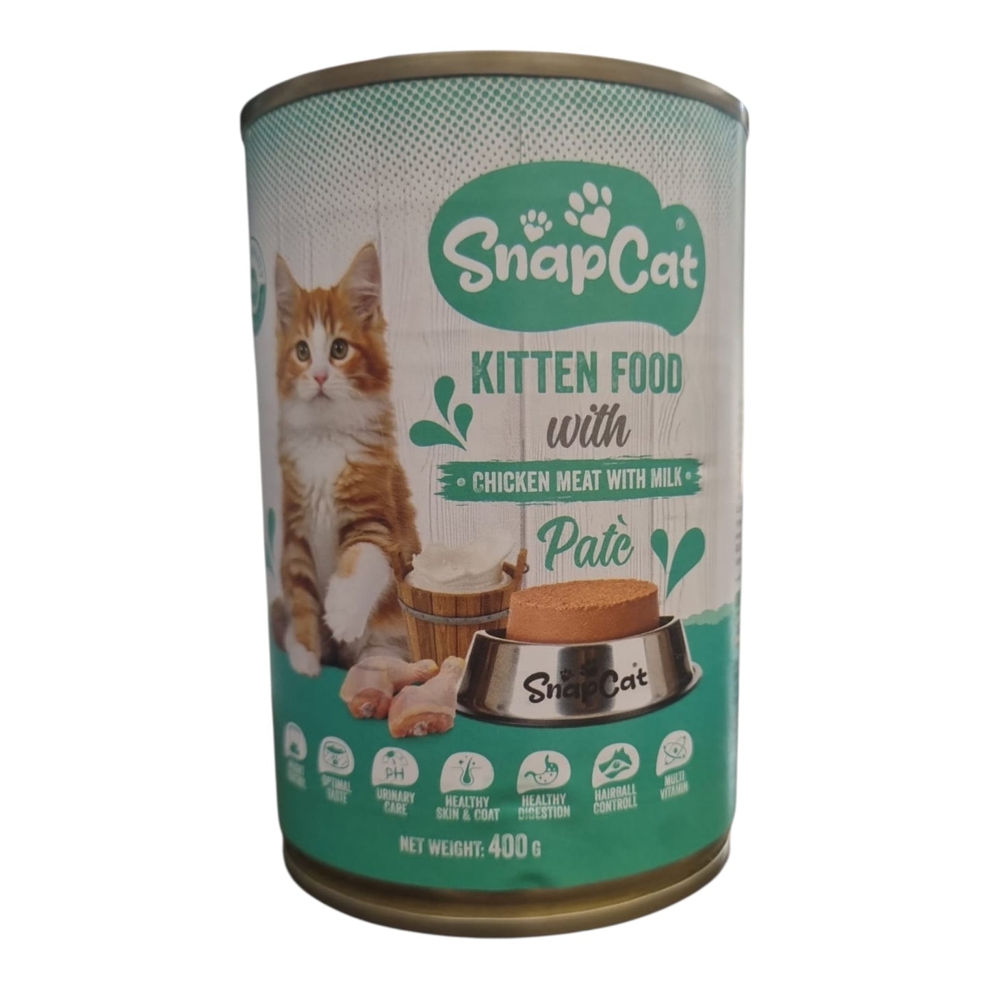kitten pate chicken with milk 400g