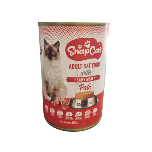adult cat pate with lamb 400g