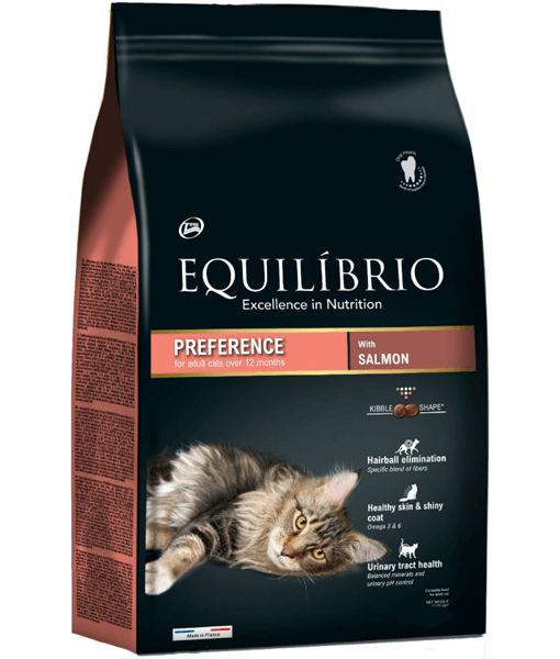 Equilibrio cat food salmon 7.5kg