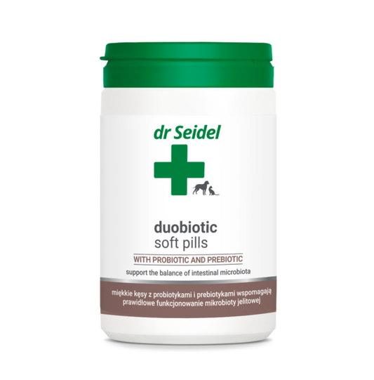 Duo biotic soft pills ( prebiotic&probiotic) for cats & Dogs