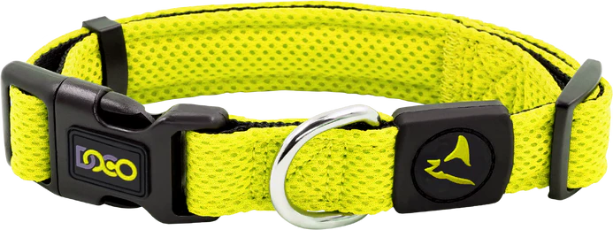 DOCO® Puffy Mesh Dog Collar LIme