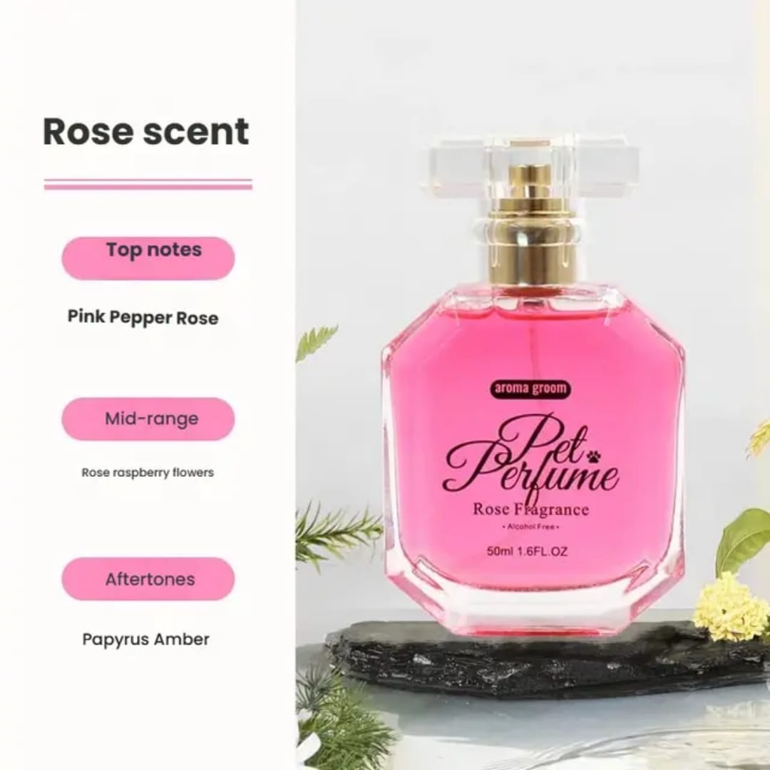 Pet perfume rose fragrance 50ml