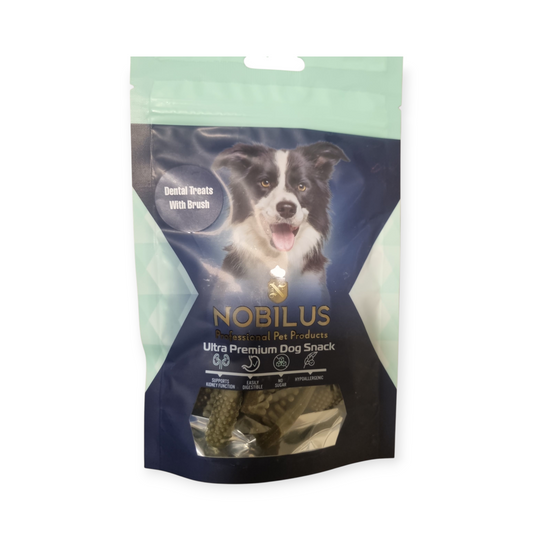 Nobilus Premiun dental treats with brush 80g