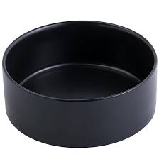 Ceramic pet bowls without stand