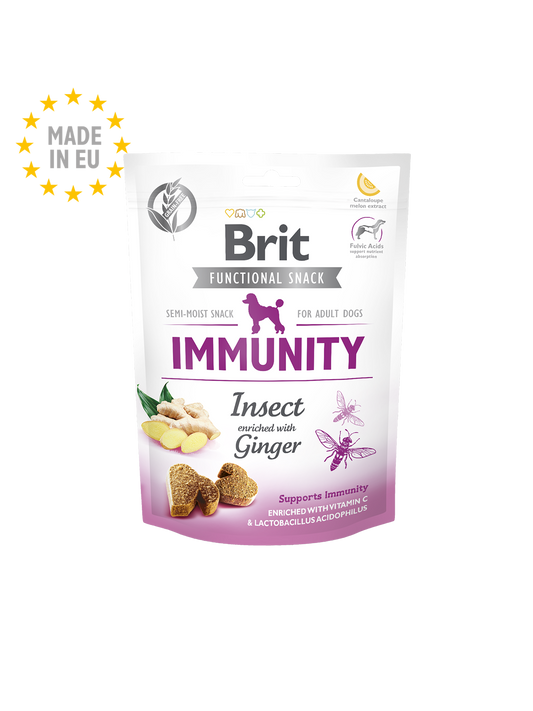 Brit dog treat insect with ginger( 150g)