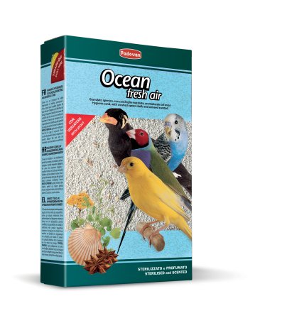 Hygienic sand, with crushed shells and aniseed scented 1kg