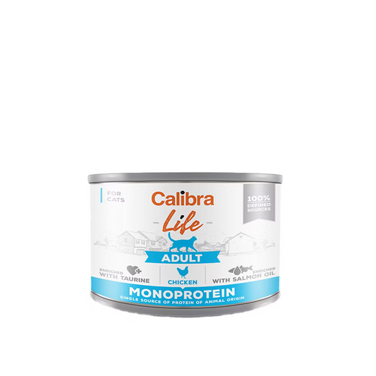 Calibra Cat Life Adult Wet Food - Chicken 200g
