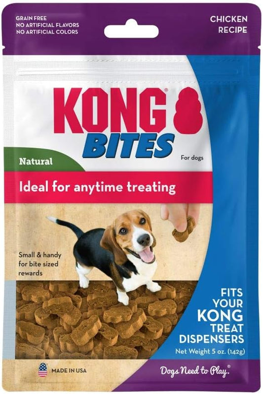 KONG - Bites - Natural Training Dog Treats - Chicken Flavor 142g